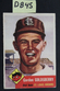 Vintage 1953 Topps - GORDON GOLDSBERRY - St. Louis Browns #200 (D845A