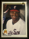 1990 UPPER DECK CHICAGO WHITE SOX  SAMMY SOSA #17 ROOKIE CARD