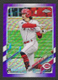 2021 Topps Chrome Update PURPLE REFRACTOR #USC74 Jonathan India RC - Reds - MINT