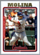 YADIER MOLINA ST. LOUIS CARDINALS ROOKIE CARD #632 RC SP 2005 TOPPS BASEBALL