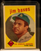 Jim Baxes 1959 Topps #547 Los Angeles Dodgers JG5