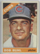 1966 Topps Bob Buhl Chicago Cubs #185