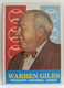 1959 Topps #200 Warren Giles EX