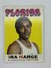 1971-72 Topps ABA Ira Harge #193 EX-MT Vintage