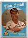 1959 Topps #418 Gino Cimoli High Grade Vintage Baseball Card St. Louis Cardinals