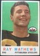 1959 Topps #11  RAY MATHEWS Pittsburgh Steelers  NFL  football card EX+
