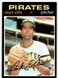 1971 Topps #2 Dock Ellis Mid/High Grade Vintage Baseball Card Pittsburgh Pirates