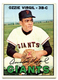 1967 Topps #132 Ozzie Virgil Baseball Card - San Francisco Giants
