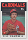 1986 Topps Baseball Card #112 Bill Campbell-Cardinals