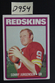 Vintage 1972 Topps - SONNY JURGENSEN - Washington Redskins Card #195 (D954