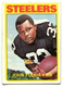 1972 Topps #77 John Fuqua Football Card - Pittsburgh Steelers