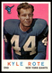 1959 Topps #7 Kyle Rote New York Giants EX-EXMINT SET BREAK!