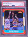 Vintage 1986 Fleer Basketball Card #18 Wayne Cooper PSA 8