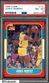 1986 Fleer Basketball #131 James Worthy Lakers RC Rookie HOF PSA 8 NM-MT