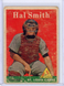 1958 TOPPS HAL SMITH #273 ST. LOUIS CARDINALS AS SHOWN FREE COMBINED SHIPPING