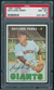 1967 Topps Gaylord Perry Card #320 San Francisco Giants CENTERED PSA 8 NM-MT A2