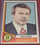 Don Cherry 1974-75 O-Pee-Chee NHL Hockey Rookie Card #161