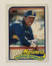 1989 Topps Baseball Harold Reynolds #580 Seattle Mariners MINT