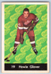 1961-62 Parkhurst Howie Glover Rookie Card #19 VG Vintage Hockey Card