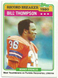 1981 Topps Record Breaker Football Card #336 Bill Thompson / Denver Broncos