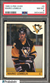 1985 O-Pee-Chee #9 Mario Lemieux RC Rookie PSA 8 HOF Penguins Centered