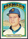 1972 Topps #613 Mike Ferraro Milwaukee Brewers