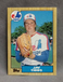MONTREAL EXPOS JAY TIBBS MLB PLAYER 1987 TOPPS BASEBALL CARD #9