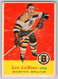 1957-58 Topps Leo Labine #9 Fair+ Vintage Hockey Card