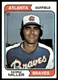1974 Topps Norm Miller Atlanta Braves #439
