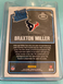 🔥 Braxton Miller 🔥 2016 Donruss  #353  RATED ROOKIE   Houston Texans