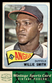 1965 Topps - Willie Smith - Rookie RC #85 Los Angeles Angels "Set Break"
