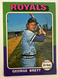 George Brett #228 O-Pee-Chee Baseball Card 1975 Free Shipping GD Royals