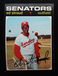 1971 Topps Baseball #217 Ed Stroud - Washington Senators (B) - EX+