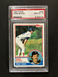 Wade Boggs Rookie Card - 1983 Topps #498 - Graded PSA 10 - GEM MINT