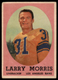 1958 Topps Larry Morris #50 Rookie Vg