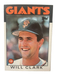 1986 Topps Traded #24T Will Clark Rookie RC! SF Giants