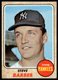 1968-69 Topps Steve Barber NY Yankees #316