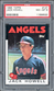1986 Topps Baseball #127 Jack Howell - California Angels PSA 8 NM-MT
