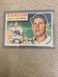 1956 Topps #27, NELSON BURBRINK of the ST. LOUIS CARDINALS VG OR BETTER CONDTION