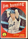 1959 Topps JIM BUNNING #149 MLB Detroit Lions