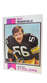 1973 TOPPS FOOTBALL SET, #382 Ray Mansfield, Pittsburgh Steelers, EXMT