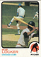 BOB LOCKER-PITCHER-CHICAGO CUBS-1973 TOPPS #645-HIGH NUMBER -GREAT SHAPE
