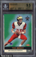 2000 Pacific Vanguard #139 Tom Brady Patriots RC Rookie 641/762 BGS 9.5