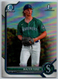 2022 Bowman Draft Chrome Refractor Walter Ford Rookie Seattle Mariners #BDC-187