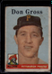 1958 Topps #172 Don Gross Trading Card