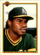 1990 (ATHLETICS) Bowman Tiffany #455 Felix Jose