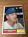 1961 Topps Baseball Jim Marshall #188 San Francisco Giants EX-NEAR MINT