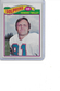 1977 Topps Howard Twilley Miami Dolphins Football Card #464