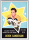 1968-69 O-Pee-Chee Derek Sanderson Calder #213 VG Vintage Hockey Card