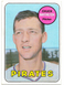 1969 Topps #596 Chuck Hartenstein Baseball Card - Pittsburgh Pirates